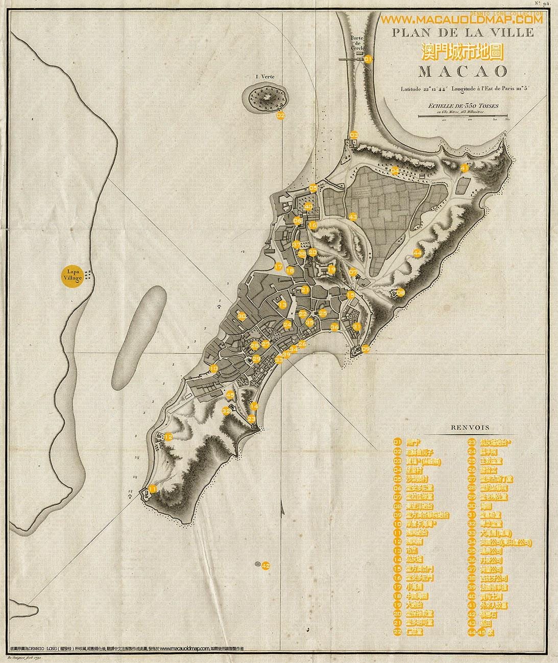 Macau bản đồ