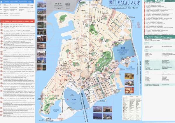 Macau công xe buýt giao thông vận tải đường bản đồ