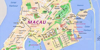 Macau bản đồ