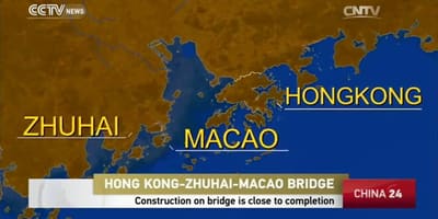Hong kong Macau cầu bản đồ