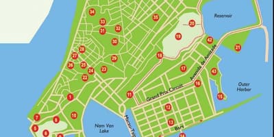Macau điểm du lịch bản đồ