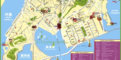 Điểm du lịch ở Macau bản đồ