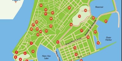 Macau ngắm cảnh bản đồ