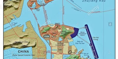 Macau nước trong bản đồ thế giới