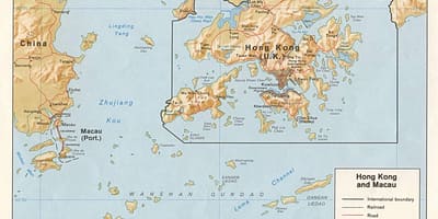 Bản đồ của khu Macau
